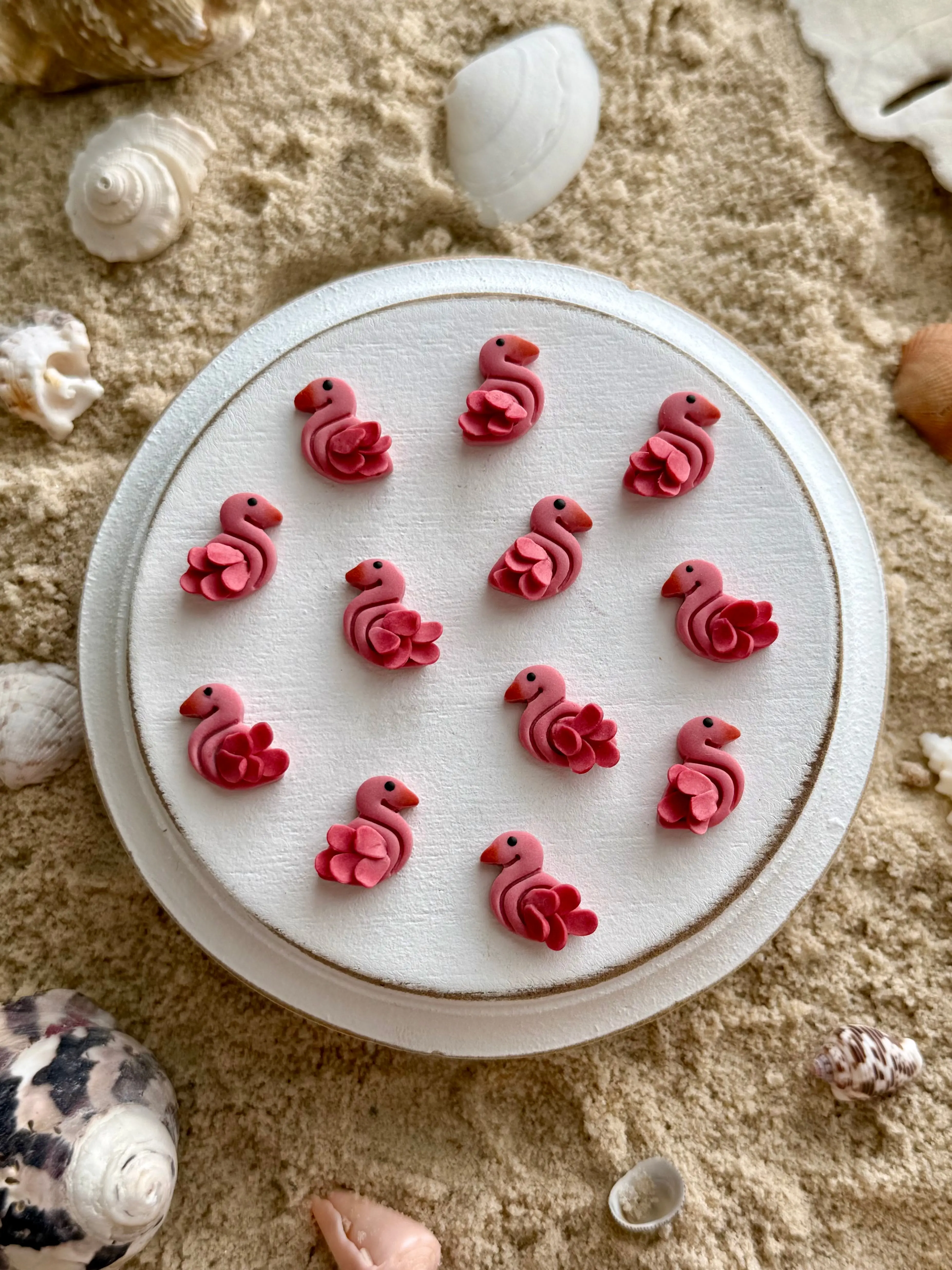 Flamingo Studs