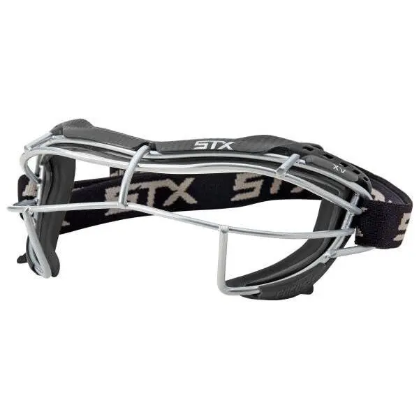 STX Focus XV-S Women's Lacrosse Goggles, Double Bar Cage Design, Easy to Clean, Meets ASTM F3077 Motorcycle Protective Gear, Does Not Absorb Sweat