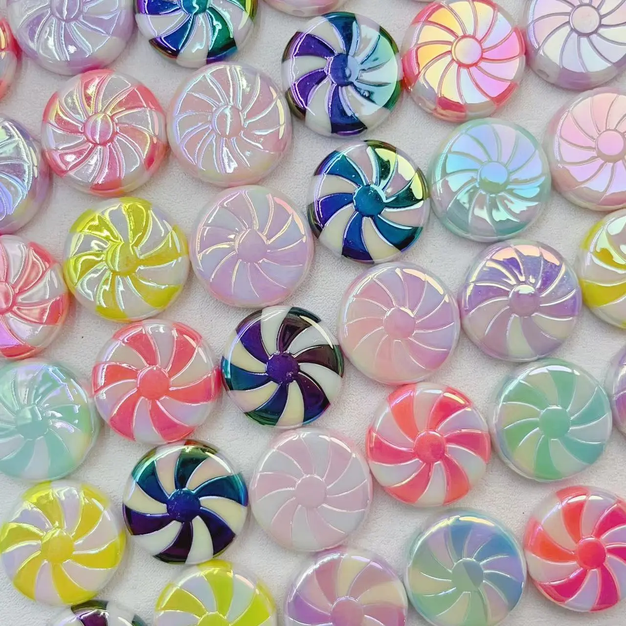 AJ0027 Rotating lollipops beads