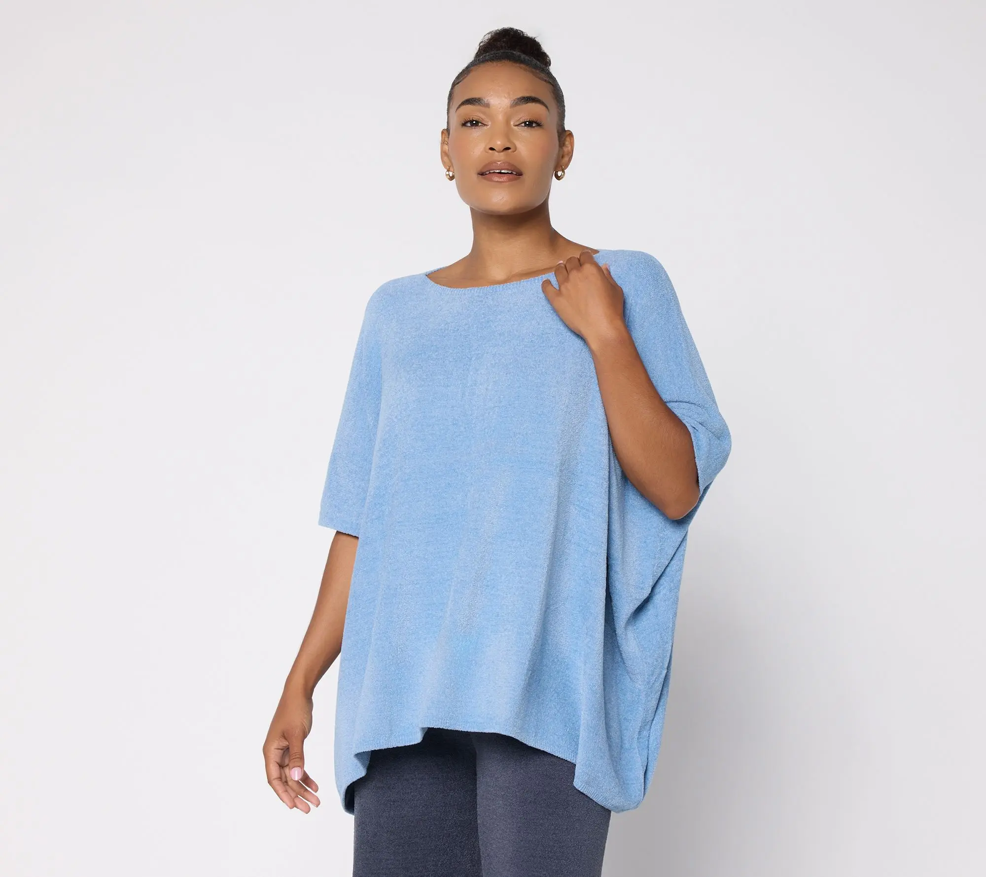 Barefoot Dreams CozyChic Ultra Lite Boatneck Poncho