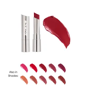 BUXOM Full-On Satin Lipstick - Creamy, Pigment-Rich, Moisturizing For Smooth Lips, Plumping Peptides