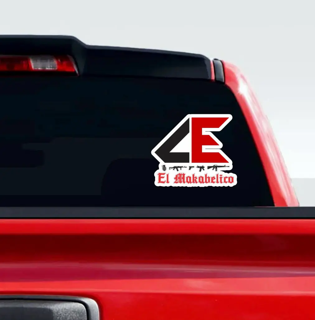 Sticker, El Makabelico bandera Paises / car decals / vinyl sign vehicle decoration