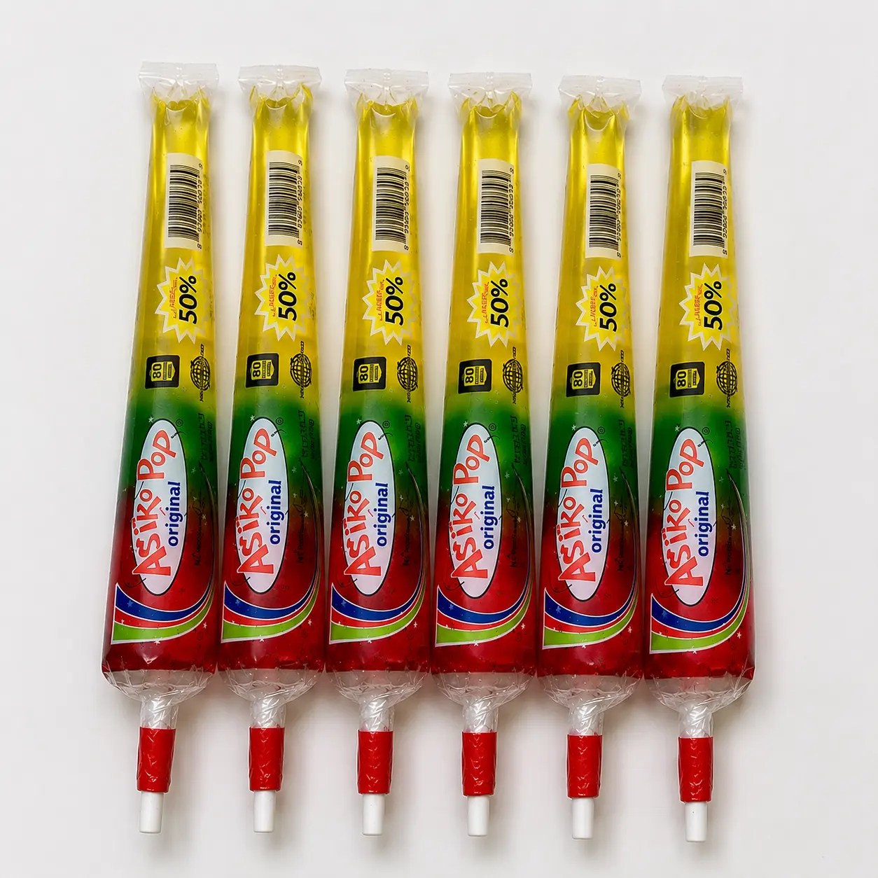 Astro Pops Freeze Pops - 1960's Retro Rocket Candies, Nostalgic Sweet Fruit Snack
