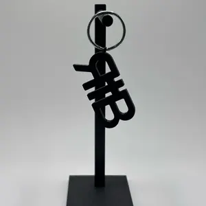 Rest in bass keychain