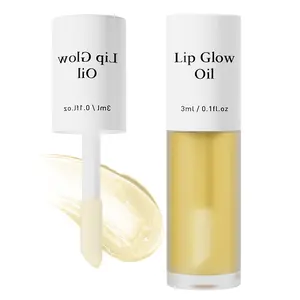 Korean Apple Plumping Lip Glow Oil-GlossyHydrating Lip Care for Women & Girls, 3ml /0.1fl.oz,Enhances Lip Texture with a Glossy FinishPerfect for Daily Beauty Routine
