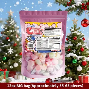 【Perfect Fancy Gift】GummyGlow Wax Bottle Candy 12 oz coconut Bag - Variety Flavor Fruit Jelly Filled（Blue Raspberry，Green Apple，Pineapple，Orange，Strawberry）- Fun Shapes & Edible Wax Sweet Snack for Parties Bonbon Sweet Fruit Bite