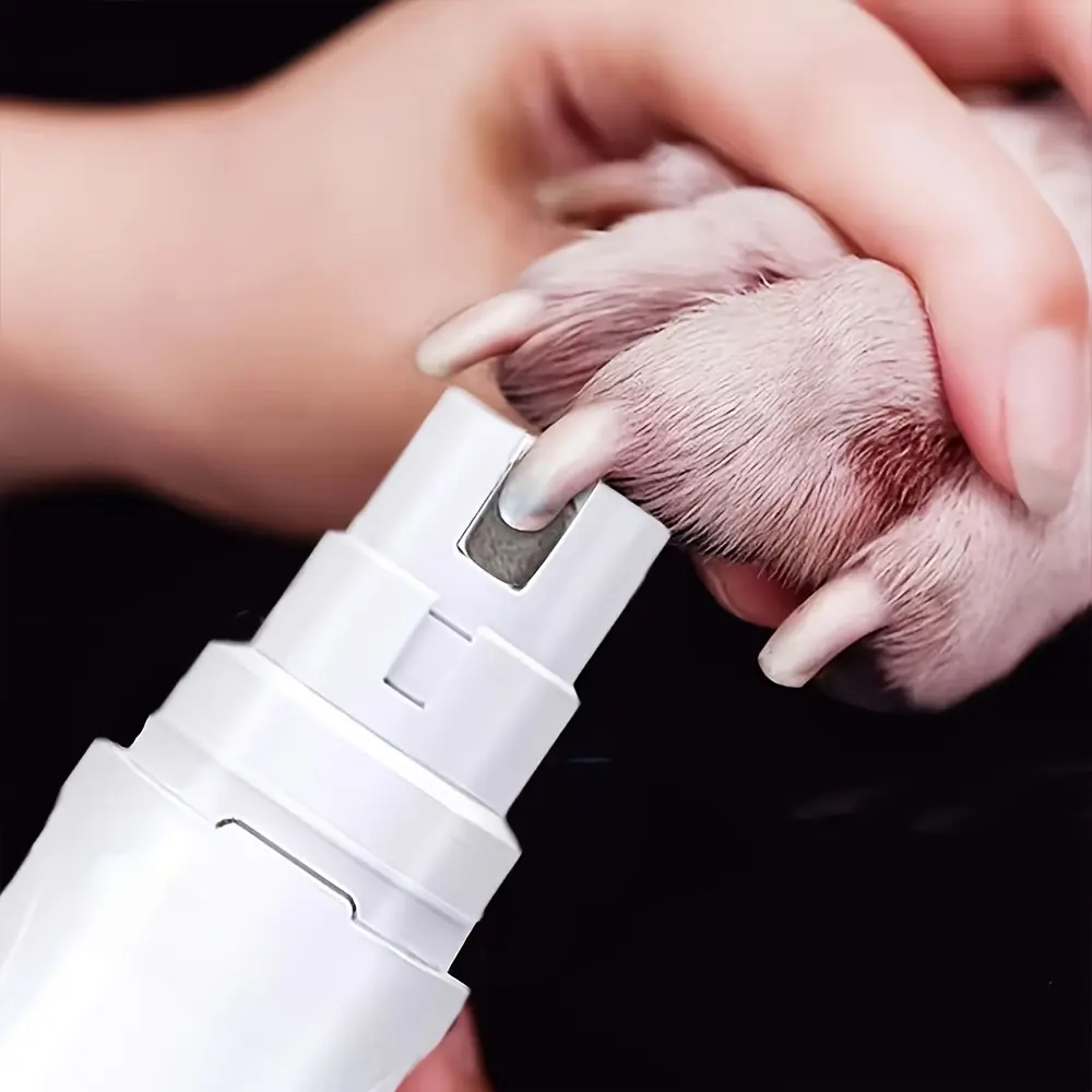 COTTONHK Pet Nail Grinder, Professional Dog Nail Clipper, 2-Speed Electric Dog Nail Trimmer, Pet Paw Care, Puppy Grooming Tool, Pet Care Accessories, Easy-to-Use Nail Grinder, Lightweight Clipper, High-Quality Motor, Smooth Operation