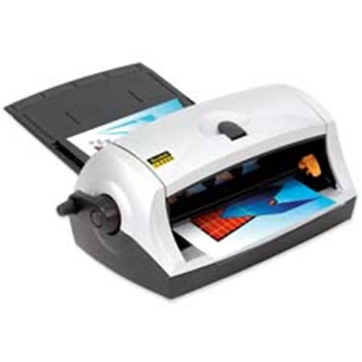 18in. Width Laminator with 8x0.50in. Starter Cartridge, Easy-Load Cartridges, Adjustable Input Tray, 0.1in. Thick Lamination, Heat-Free, Perfect Alignment Handling, Great for Art Projects & Presentations, No Waiting for Warm-Up, 1/10" Thick