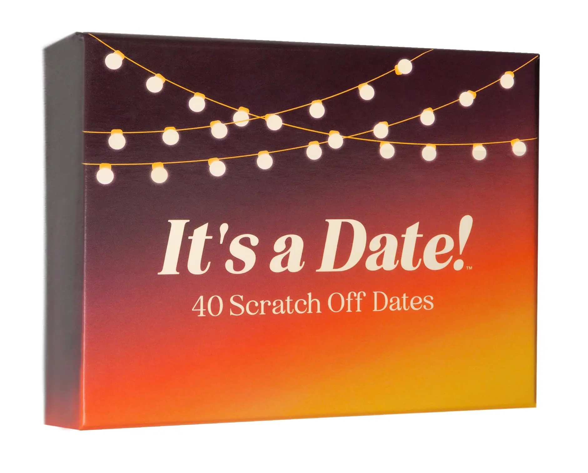 It's a Date! - 40 Romantic Scratch Off Date Night Cards for Couples