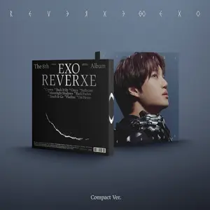 EXO – REVERXE [Compact Ver.] (8th Full Album) | Official K-Pop Mini CD (8cm) | 6 Member Cover Options | 48p Photobook + Sticker + Random Photocard | “Crown” Title Track