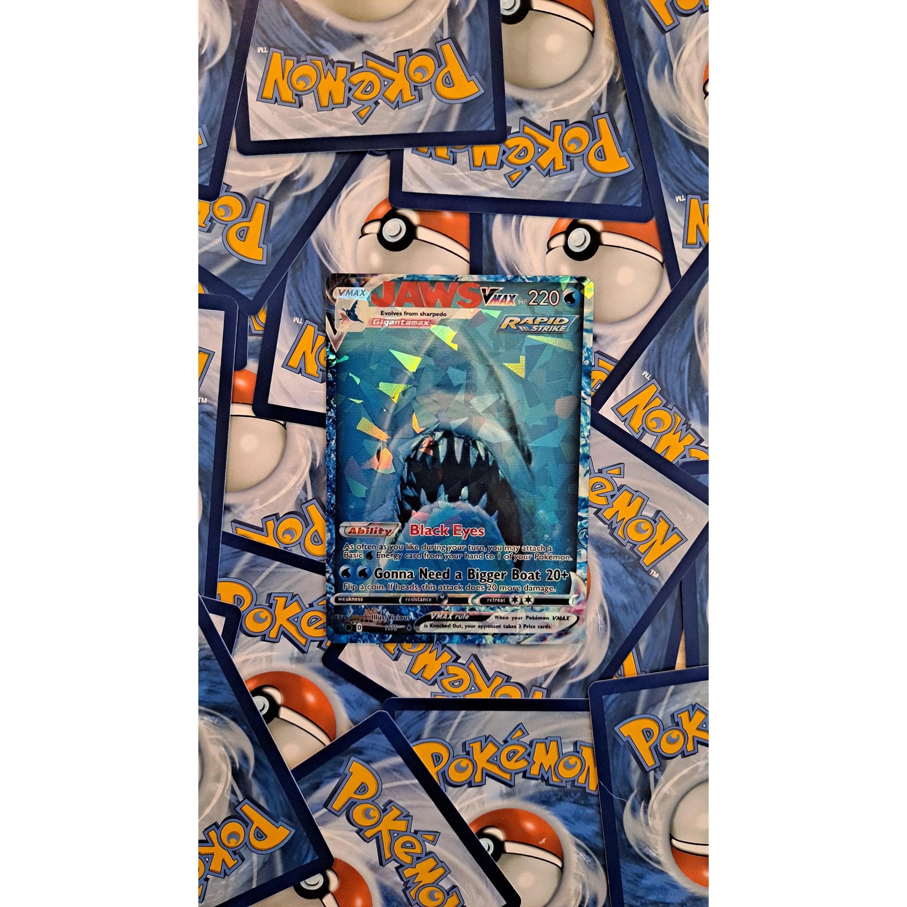 Jaws Pokemon Card Jaws Pokemon Card