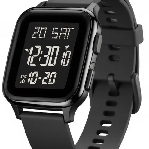 New Fashion Unisex Teen Square Multifunctional LED Digital Display Durable Watch, Fashionable Digital Watch, Digital Wristwatch, Dual Calendar, Stopwatch, Alarm, Outdoor Sports Digital Watches, Electronic Watch