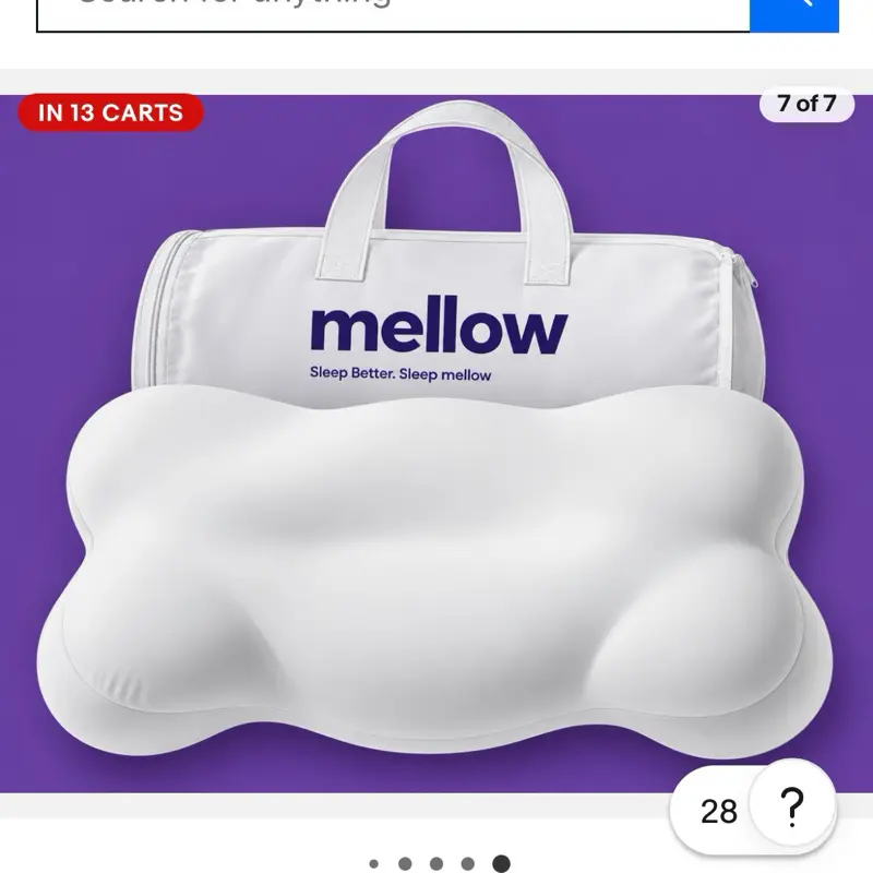 Mellow CloudAlign Memory Foam Pillow