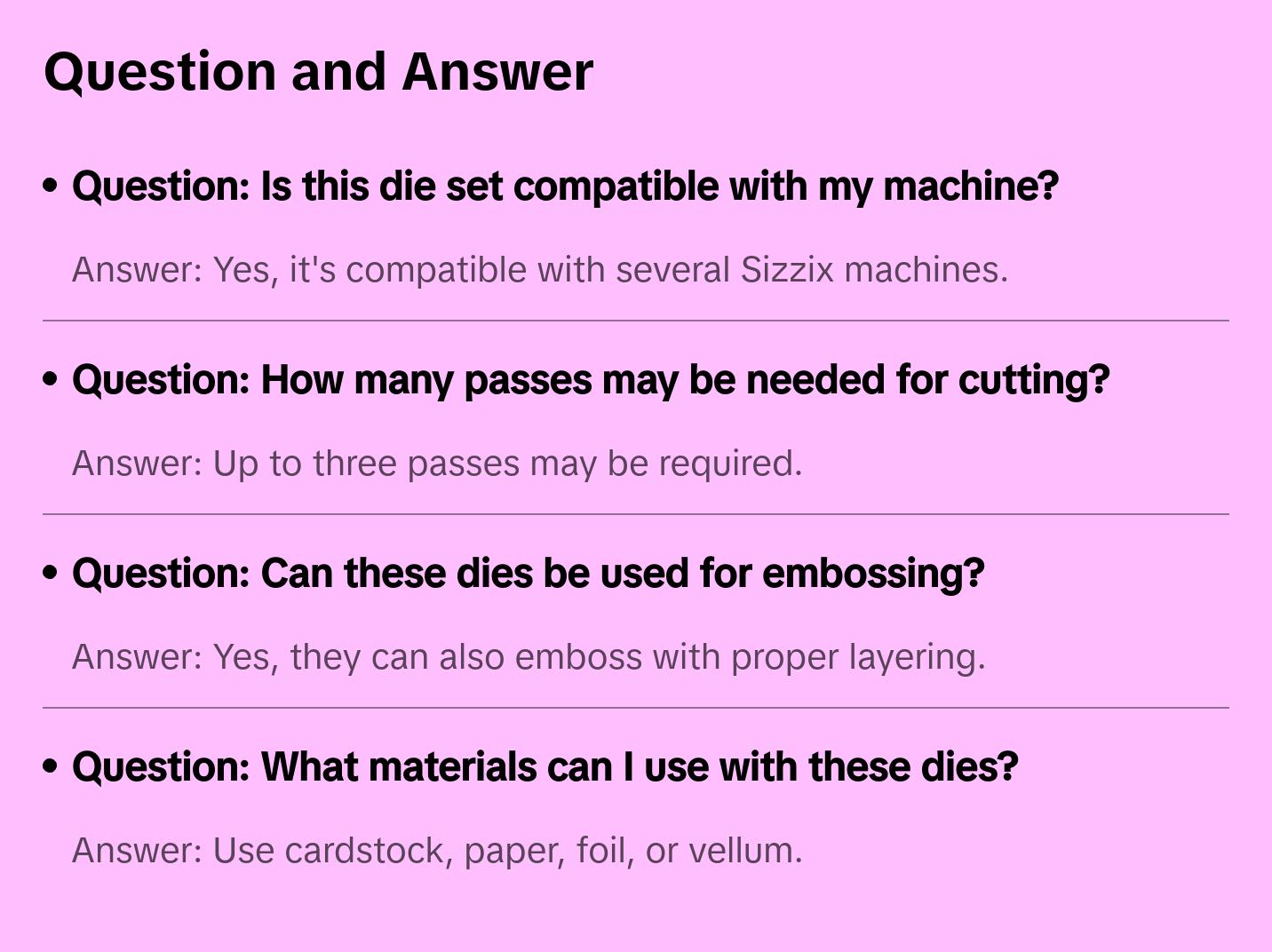 Sizzix Thinlits Die Set 5PK - Classic Rose