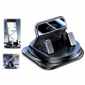 360° Rotating Dashboard Car Phone Holder, Car Navigation & In-Vehicle Use, Multifunctional Phone Stand, Firm Base Full Angle Adjustment Universal Car Accessory