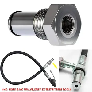 6.0 High Pressure Oil System IPR Air Test Fitting Kit for Ford 6.0L Powerstroke, High Pressure Oil Pump IPR Valve Air Test Fitting Tool