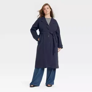 Women's Long Sleeve Trench Coat - Universal Thread