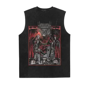 Men's Elden Ring Graphic Vest, 90s Vintage Sleeveless Tank Top, Streetwear Vacation Outfits