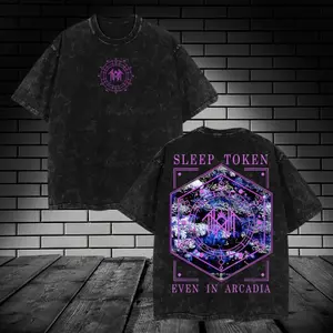 [SLEEP TOKEN MERCH] SLEEP TOKEN EVEN IN ARCADIA UNISEX T-SHIRT, Sleep Token shirt, Sleep Token fan merch, Sleep Token metal tee, Sleep Token cosmic apparel, Sleep Token mystery shirt for Womenswear for Menswear Gift for him Gift for her Tshirt