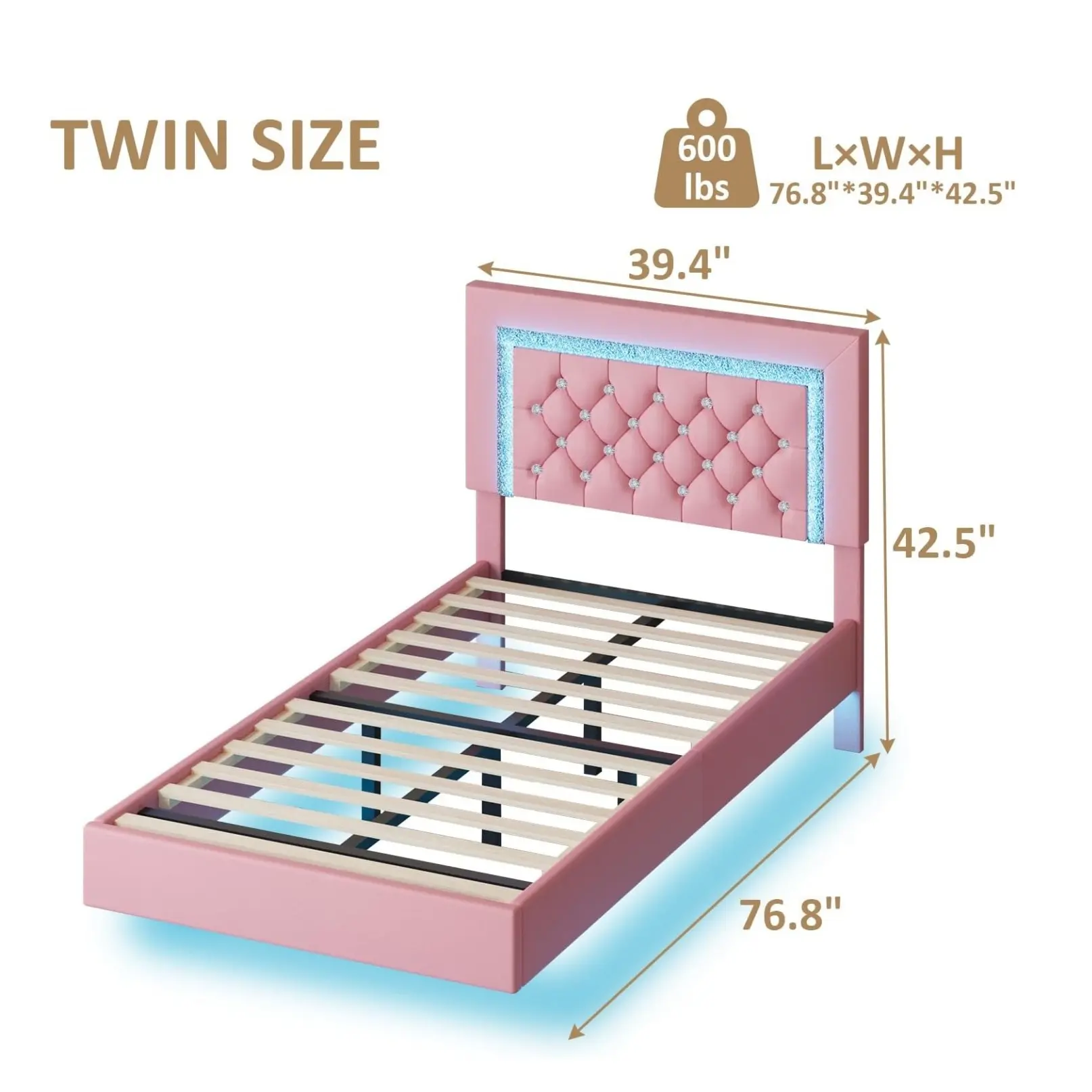 Twin Size Pink