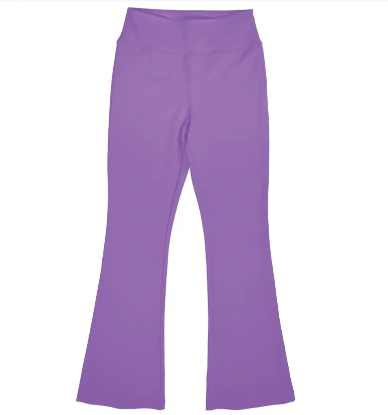 Lavender Purple Flare Leggings