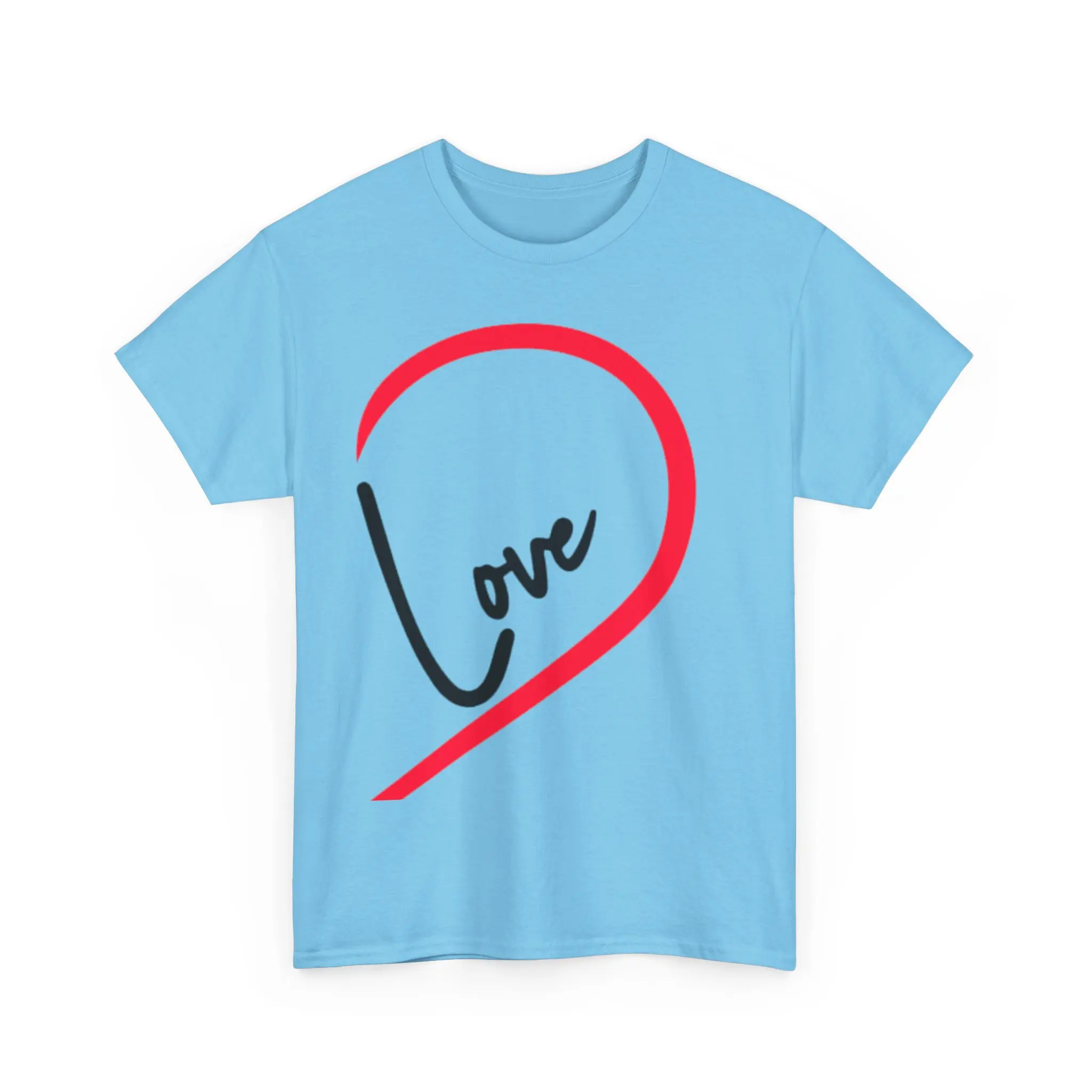 ONE/LOVE HALF HEART Couples Tshirt 2