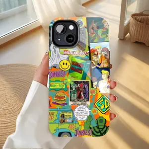 Scooby-Doo Cartoon Phone Case for Fans of All Ages, Durable & Shockproof, Compatible with iPhone 11/12/13/14/15/16 (Pro Max/Plus)