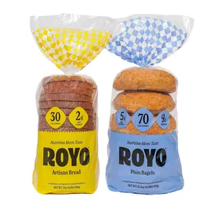 ROYO BREAD CO. Assorted 2-Pack Low Carb Artisan Bread and Bagels, 30-80 Calories