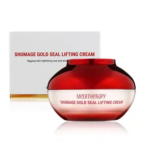 Shumage Meditherapy Gold Seal Lifting Cream - Hydrating & Tightening Formula with 5% Collagen & 2.5% Gold Threads for Radiant Glow & Youthful Skin Texture Moisturizer Repair Moisturizing