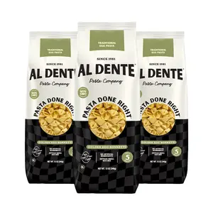Al Dente Traditional Golden Egg Bonnetti, Cage-Free Eggs, Non-GMO, Artisanal, Homemade Taste & Texture (pack of 3)