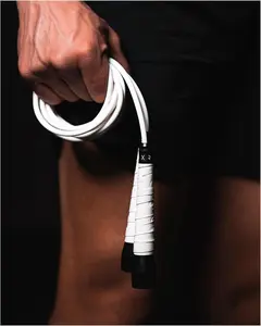 A Jump Rope Made For Boxing, Tangle-Free, 15% Heavier Than A Normal PVC Rope, Boxer Jump Rope, Adjustable, Includes Grip Tapes For More Grip, Skipping Rope for Boxers,