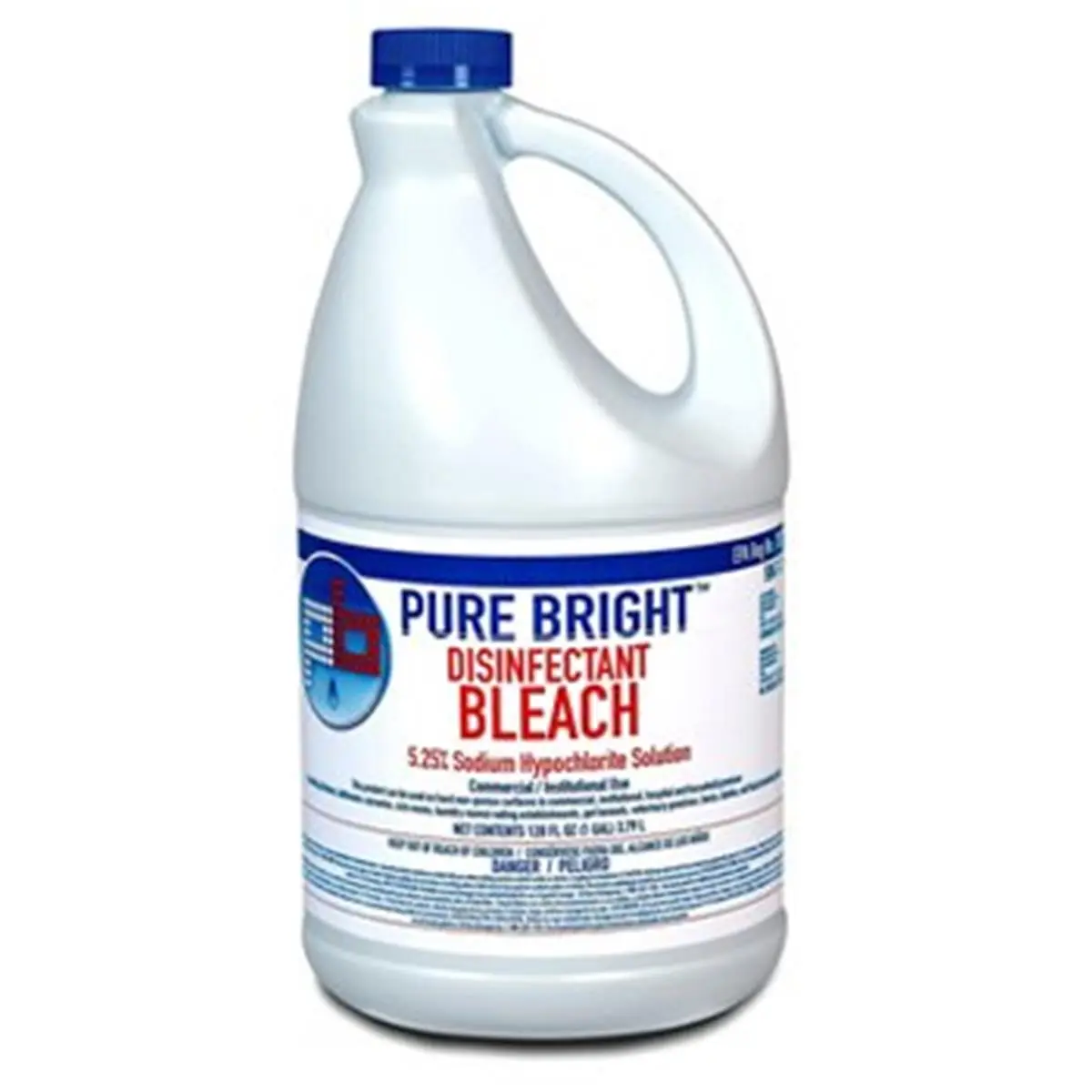 212 MAIN KIK BLEACH6 1 gal Liquid Bleach Bottle - Pack of 6, Bottle Form, Household Cleaning Solution