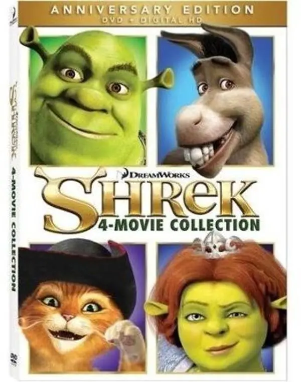 Shrek 4-Movie Collection  [DVD Video Disc] Widescreen