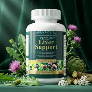 【Father's Day Sale】Myamz Liver Support Supplement with Milk Thistle, Dandelion & Artichoke – Herbal Detox & Cleanse Formula for Liver Health, 120 Capsules (60-Day Supply), Made in USA