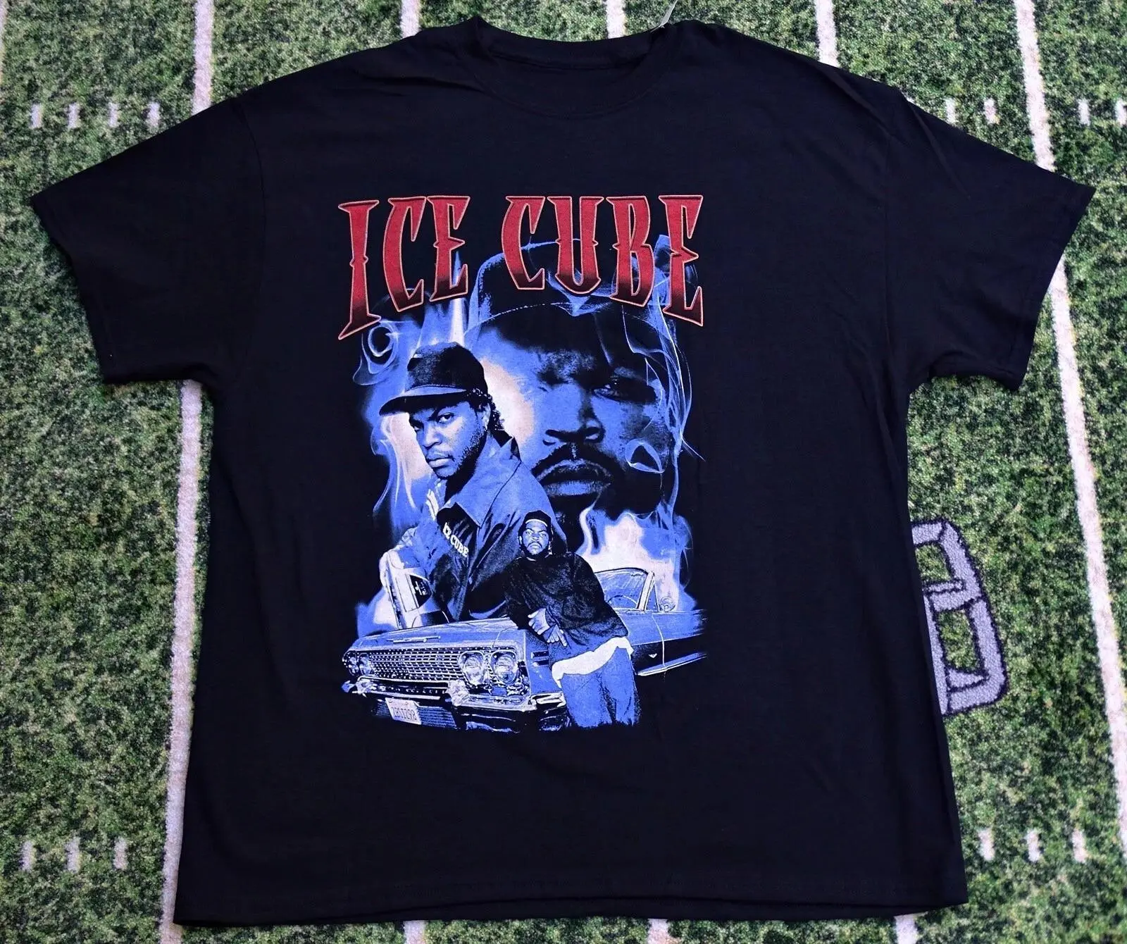 New Ice Cube Men's Hip Hop Tee Shirt T-shirt Rap Straight Outta Compton