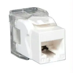 Tripp Lite N238-001-Wh-Tf Cat6-Cat5E 110 Style Punch Down Keystone Jack White Taa - Gsa
