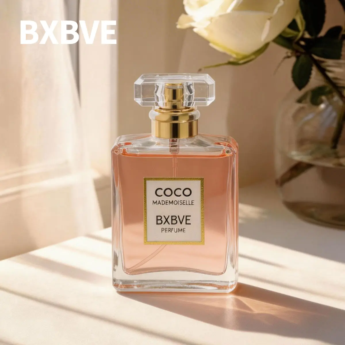 BXBVE Luxury Floral Perfume for Women 1.7 FL Oz (50ml), Long Lasting Eau de Parfum Spray, Elegant Scent with Citrus & Rose Notes, Premium Fragrance Gift for Her, Daily Wear Magic Scents