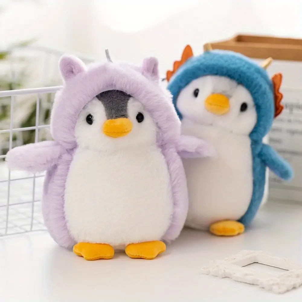 1/ 2 Pcs 20cm/ 7.8inch Cute Penguin Doll Dress Up Penguin Plush Toy, Penguin Family, Home Decoration GiftFor Friend Little Decorations for Halloween,