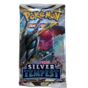 (1) Pack of Pokemon Silver Tempest Booster Packs - Sword and Shield