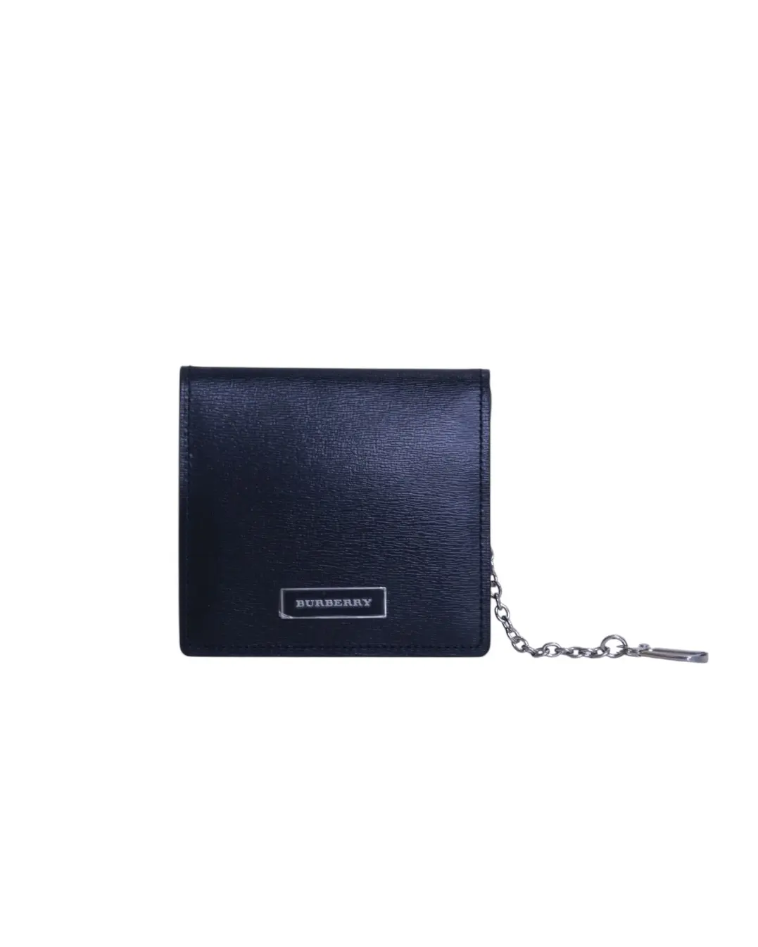 Pre-owned BURBERRY Leather Small Leather Goods COIN CASE KEYCHAIN – REG7XK12677