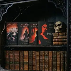 NEW! 4 Book Full Saga Bundle The Haunting of Chateau de Mornay, Anna Stone, Heretic, Maiden Paperbacks or Hardcovers Signed by Author Gothic Horror Romance Dark Fantasy Trilogy Preorder with Extras