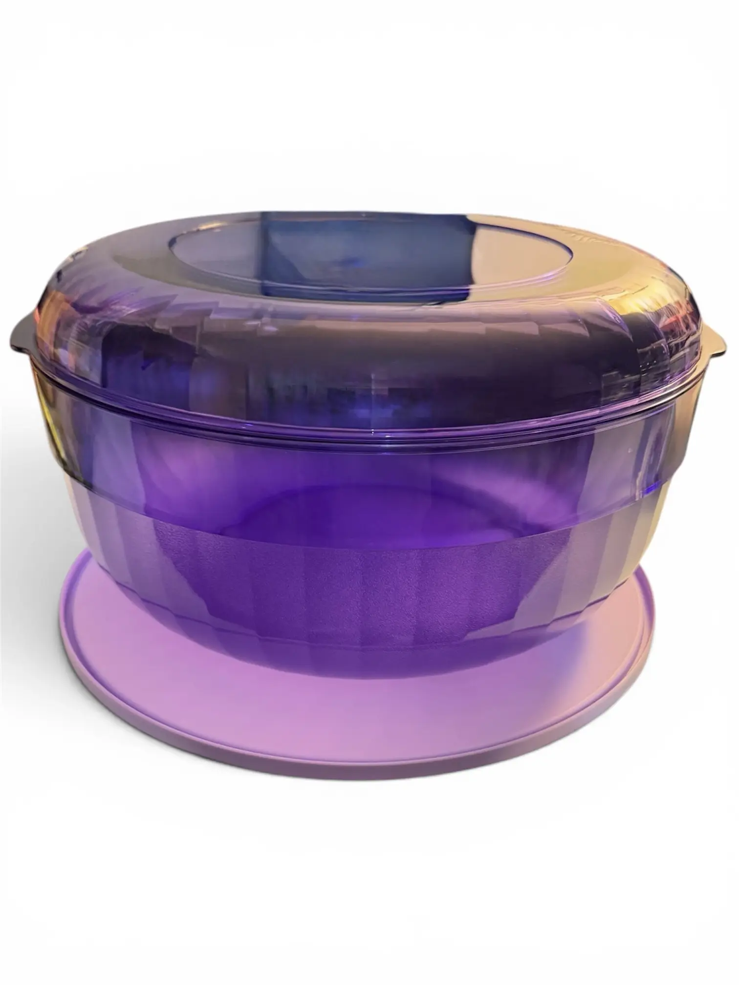 Deluxe serving bowl color purple 6 litros policarbonato/polycarbonate