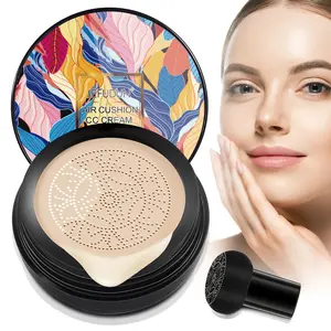 Sefudun Air Cushion BB Cream - Cosmetic Foundation with Concealer, Primer, Moisturizer, Brightening, Oil Control, Long Lasting, Waterproof Properties