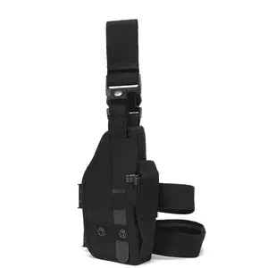 Outdoor Multifunctional Military Fan Tactical Leg Bag Leggings Miscellaneous Bag Combination Leg Bag Non-slip Webbing Universal Quick Draw Cover Tactical Equipment