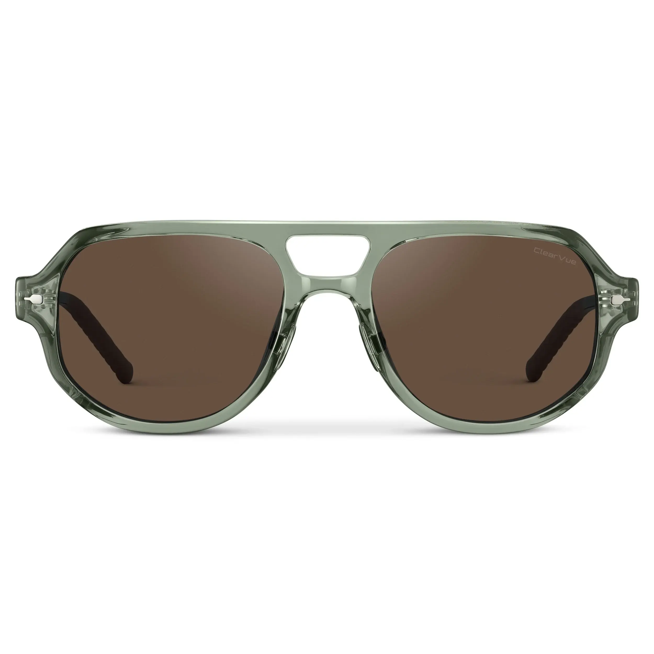 WMP Eyewear Clay Men's TR90 Aviator Sunglasses, Performance Frames with Polarized Anti-Reflective Lenses, Non-Slip Fit & 100% UV Protection, Aviator Sunglasses Frames, High Quality Sunglasses