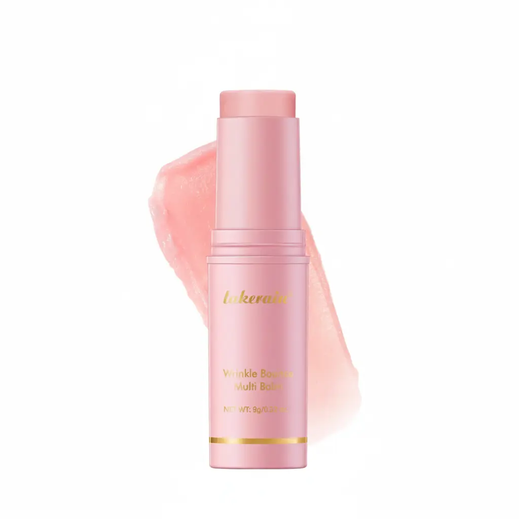 Korean Skincare 3-in-1 PDRN Repair Balm with Pink Collagen & Volufiline - Under-Eye Bright, Volufiline Lift for Smile Lines & Lip Firming