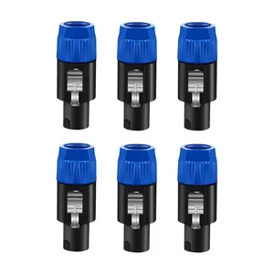 5Core Speakon Adapter High Quality Audio Jack Male Audio Pin Speaker Adapter Connector