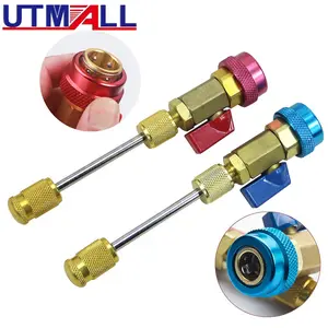 R134A R1234YF Quick Valve Core Remover & Installer Tool – High & Low Pressure AC System Service