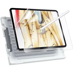 2 Pack Paper-Feel Screen Protector for iPad Air 11 Inch M3/M2 (7th/6th Generation, 2025/2024), Write and Draw Like on Paper, Scratch Protection with Easy Application Tray, Thin and Responsive