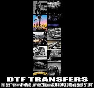 Halftone Lowrider 2 Ganghseet | DTF Heat Transfer
